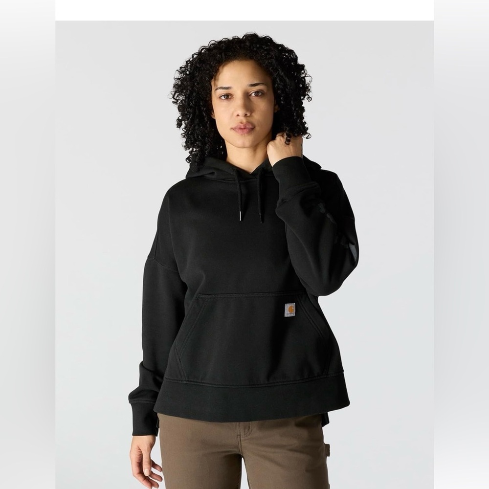 Carhartt womens Oversized-fit Midweight Hooded Heart‎ Graphic Sweatshirt - Picture 2 of 6